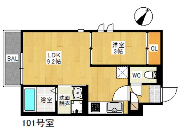 GrandticLilyの物件間取画像